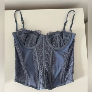 Urban Outfitters lace corset top